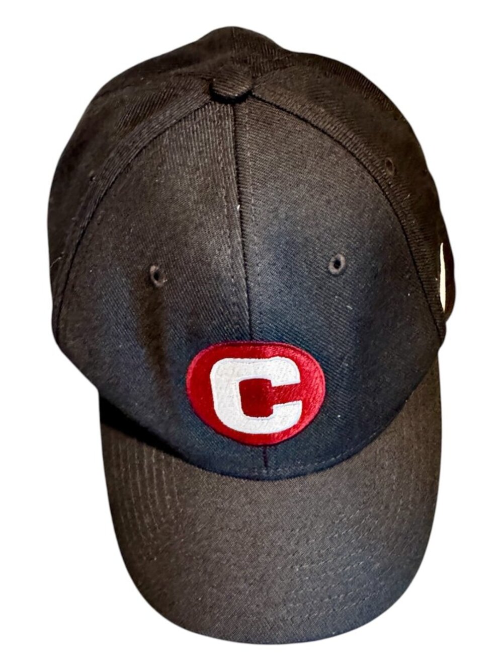 Nike Classic99 Dri-Fit Cap Black Hat Embroidered Red Circle White C L/XL